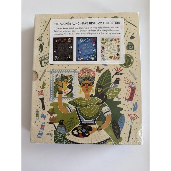 The Women Who Make History Collection [3-Book Boxed Set]: Women in Science, New - Picture 3 of 3